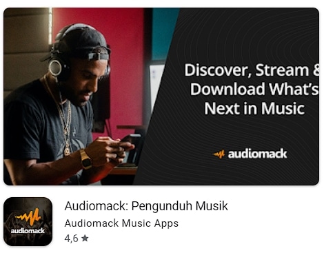 aplikasi download lagu Audiomack