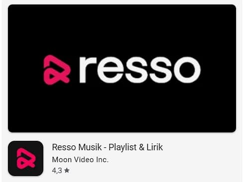 aplikasi download lagu Resso