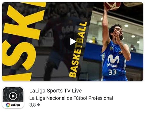 aplikasi live streaming bola La Liga Sports TV