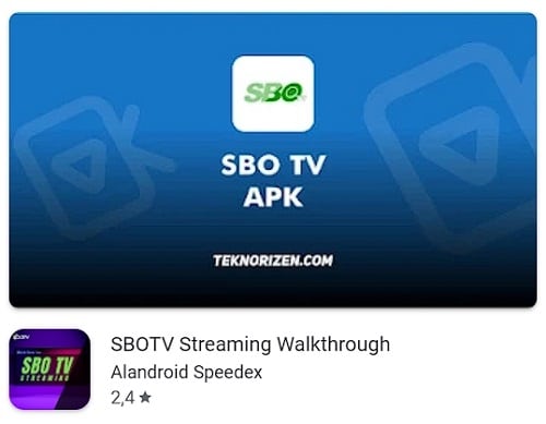 aplikasi live streaming bola sbo tv
