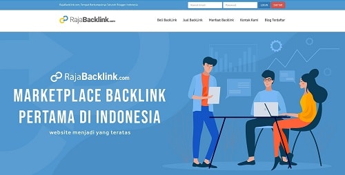 situs penghasil uang raja backlink